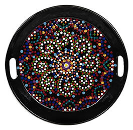 ElseGundo Mosaic Mandala Tray