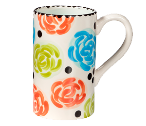 ElseGundo Simple Floral Mug