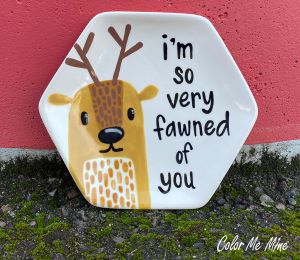 ElseGundo Fawn Plate