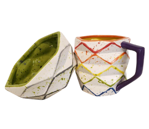 ElseGundo Rainbow Prism Mug