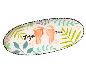 ElseGundo Footprint Leaf Plate