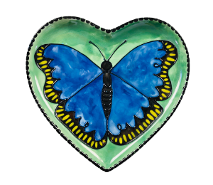 ElseGundo Butterfly Plate