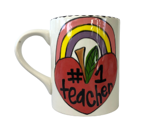 ElseGundo Rainbow Apple Mug