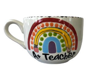 ElseGundo Polka Dot Rainbow Mug