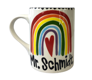 ElseGundo Rainbow Heart Mug
