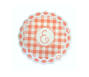 ElseGundo Gingham Monogram