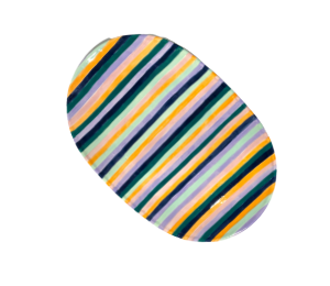 ElseGundo Stripes Platter