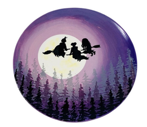 ElseGundo Kooky Witches Plate