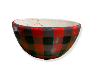 ElseGundo Buffalo Check Bowl