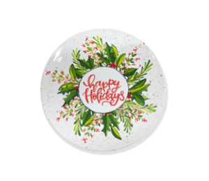 ElseGundo Holiday Wreath Plate