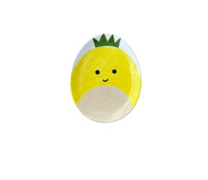 ElseGundo Cartoon Pineapple Plate