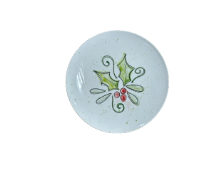 ElseGundo Holly Salad Plate