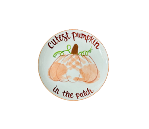 ElseGundo Cutest Pumpkin Plate