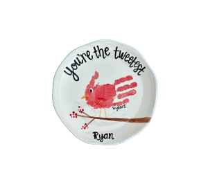 ElseGundo Winter Bird Plate
