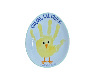 ElseGundo Little Chick Egg Plate