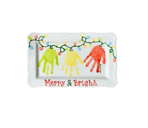 ElseGundo Merry and Bright Platter