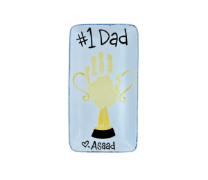 ElseGundo Number One Dad Plate