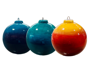 ElseGundo Jewel Toned Ombre Ornament