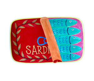 ElseGundo Sardines Dinner Plate