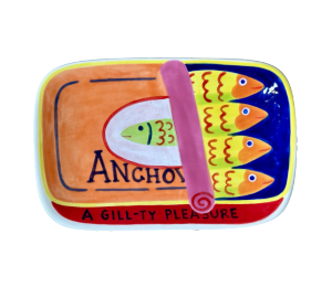 ElseGundo Anchovies App Plate
