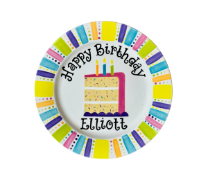ElseGundo Birthday Cake Plate