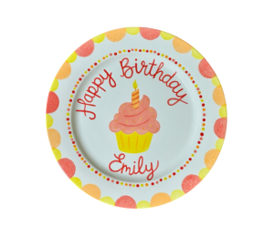 ElseGundo Birthday Cupcake Plate